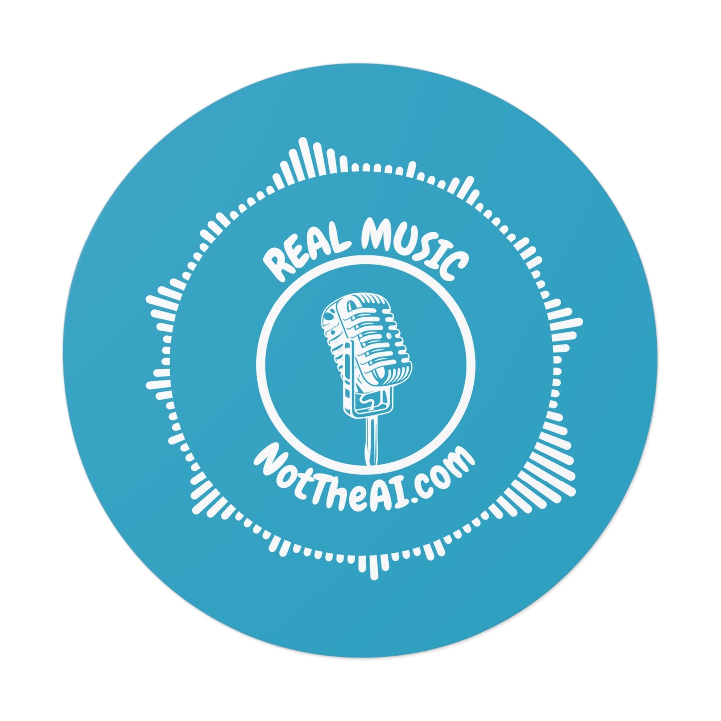 Real Music Vinyl Stickers