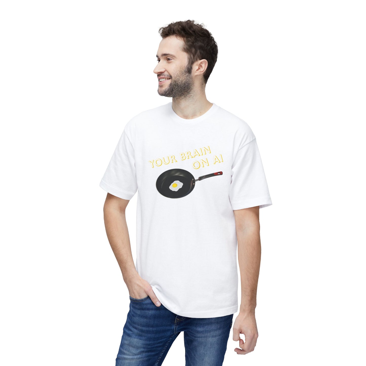 Your Brain on AI Short Sleeve T-Shirt (Made in US)