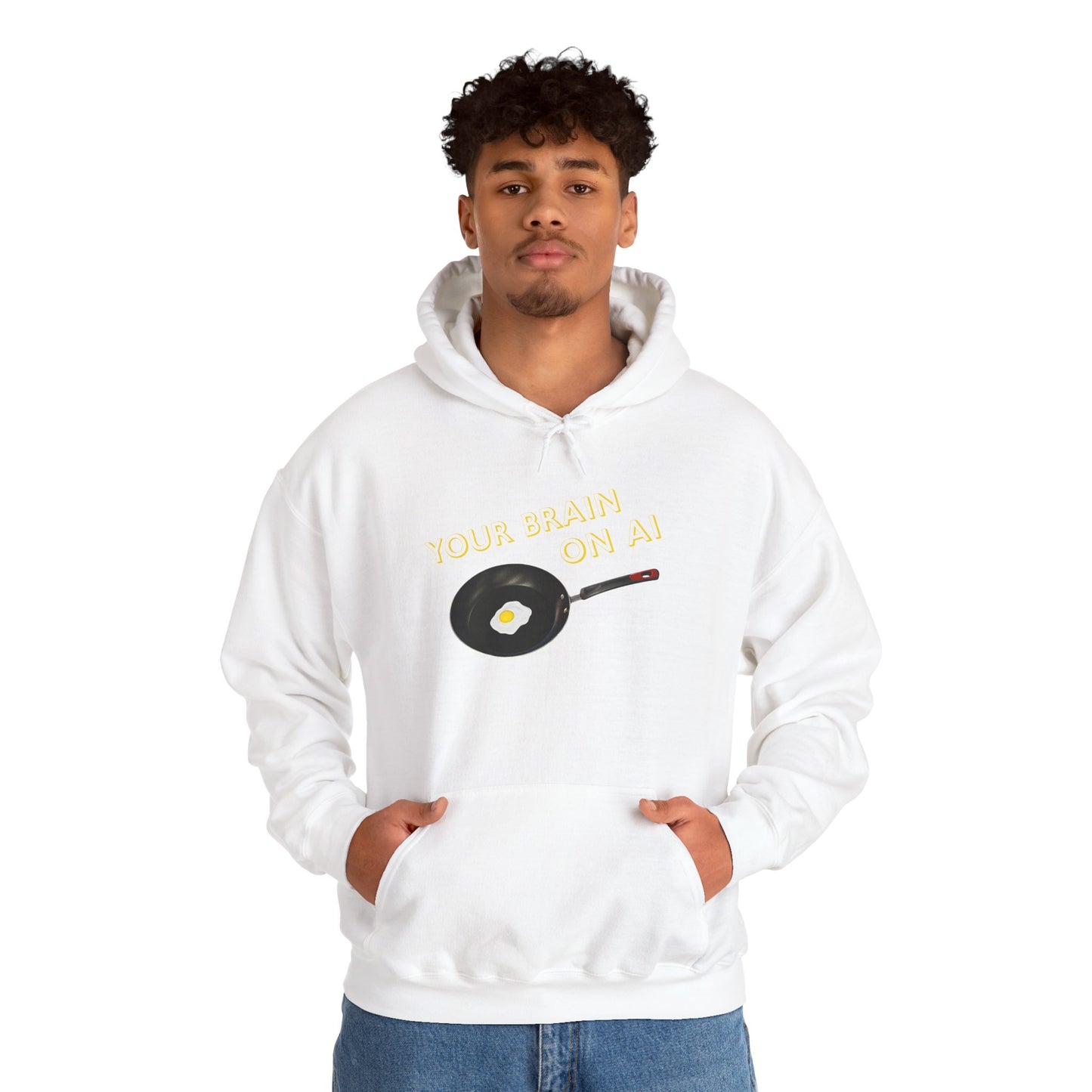 Your Brain on AI Hoodie