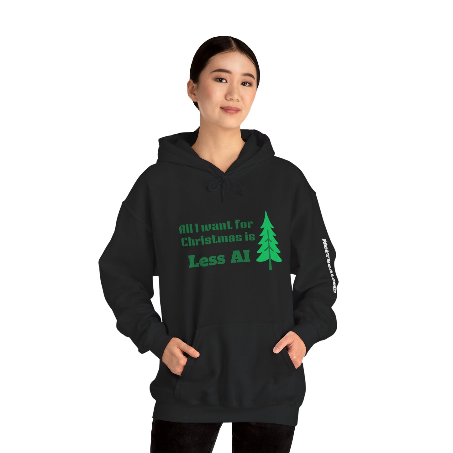 Less AI Skinny Tree Hoodie