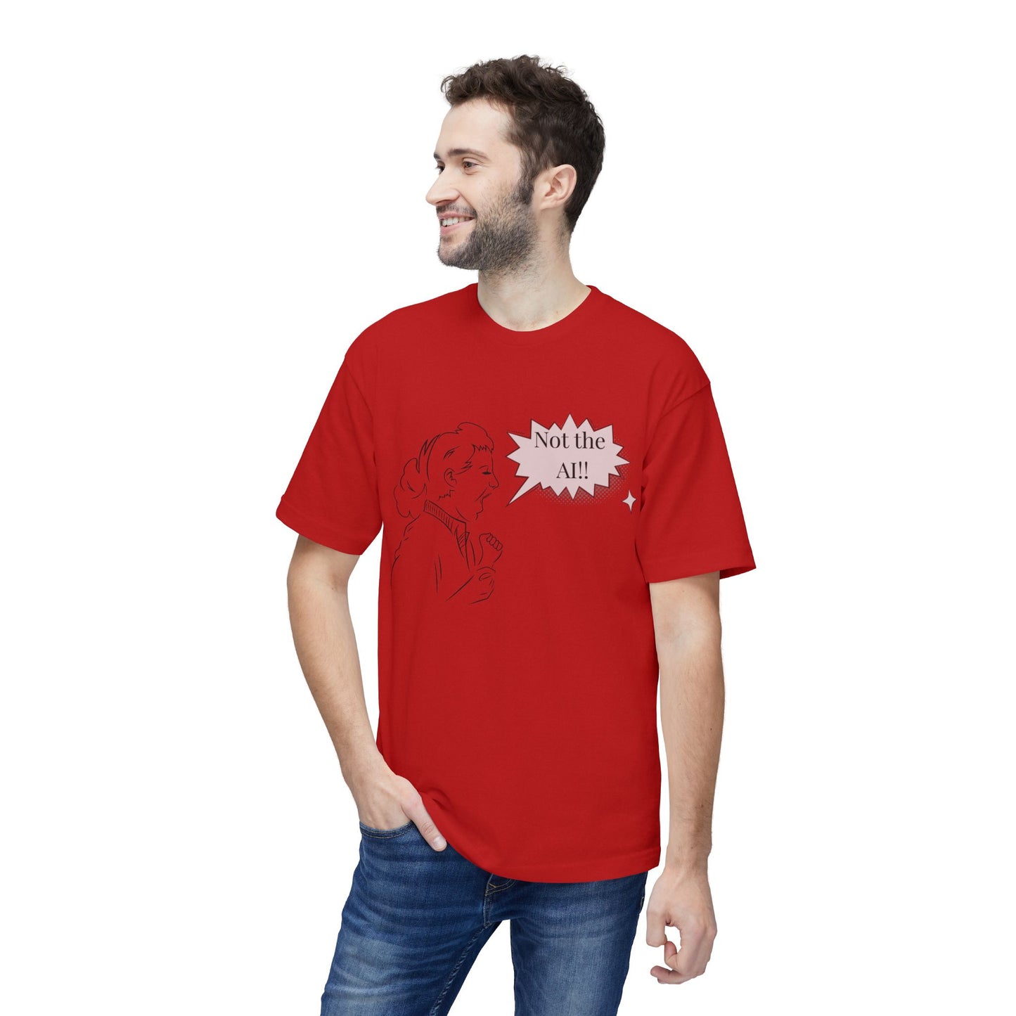 Not the AI! Short Sleeve T-Shirt (Made in US)
