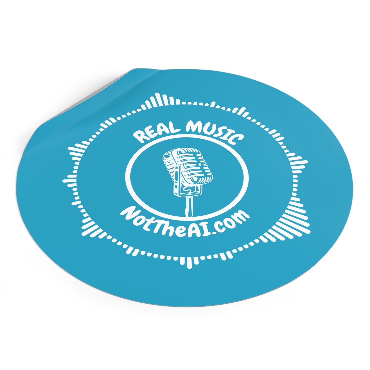 Real Music Vinyl Stickers