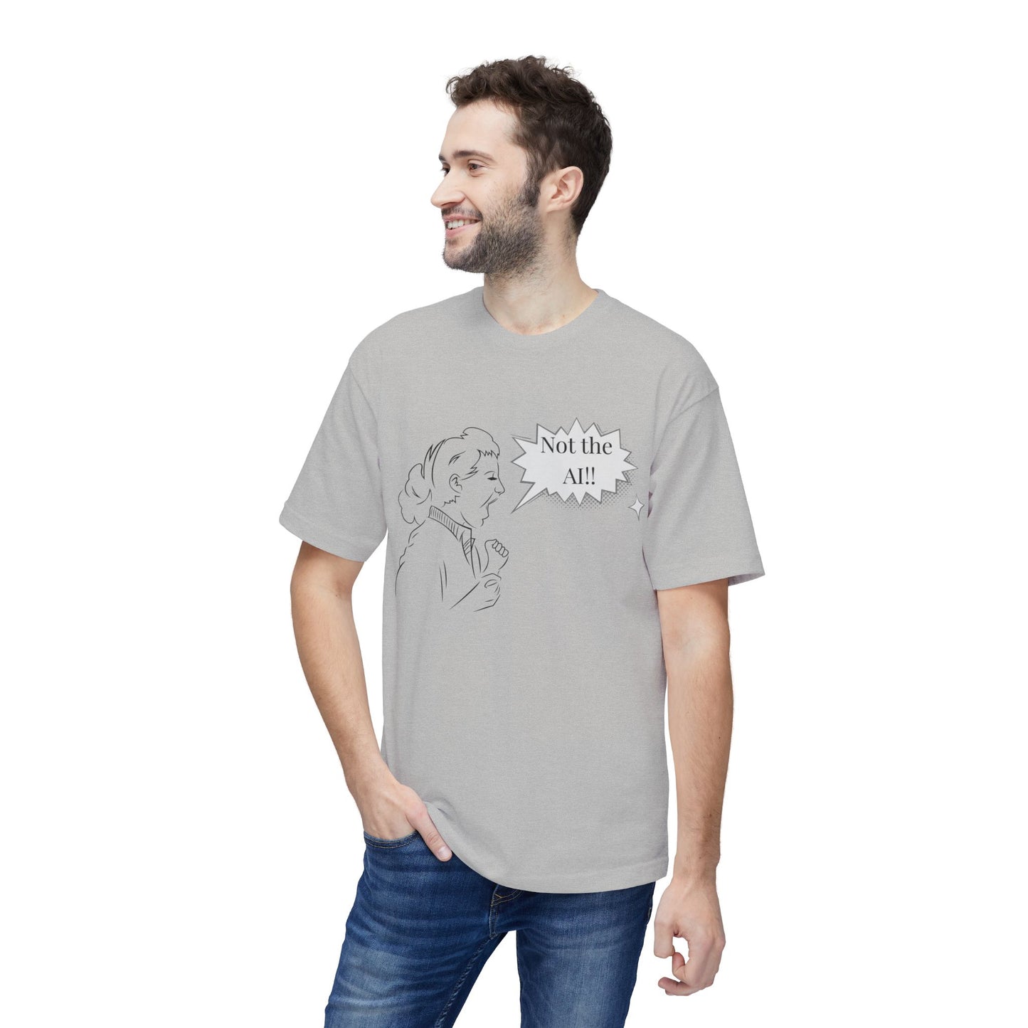 Not the AI! Short Sleeve T-Shirt (Made in US)