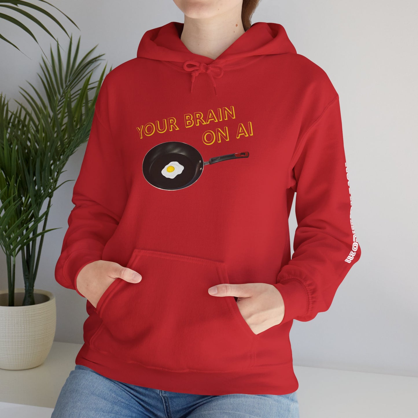 Your Brain on AI Hoodie