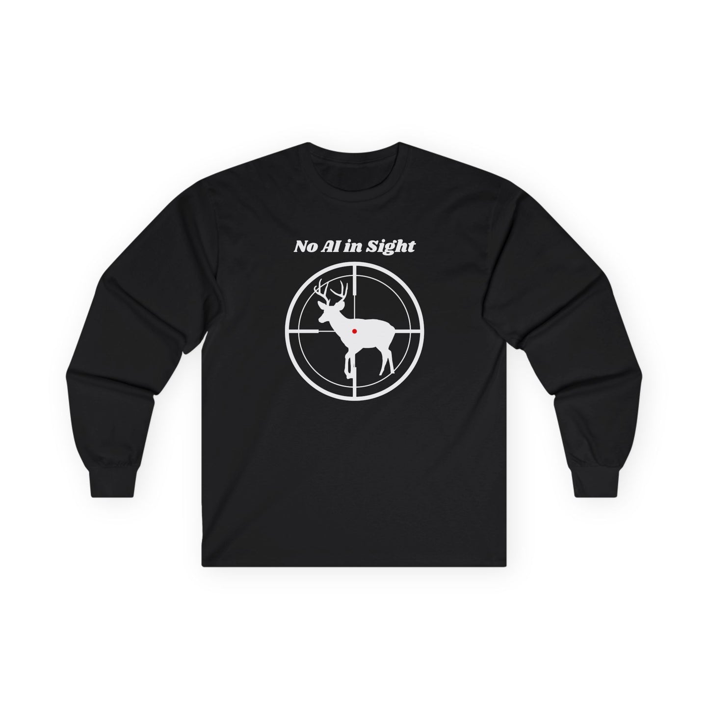 No AI Deer Long Sleeve T-Shirt