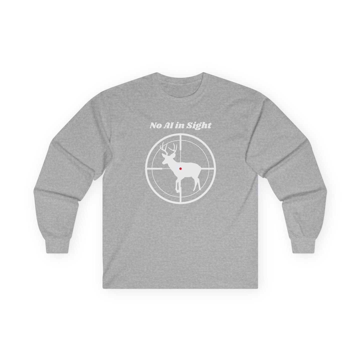 No AI Deer Long Sleeve T-Shirt