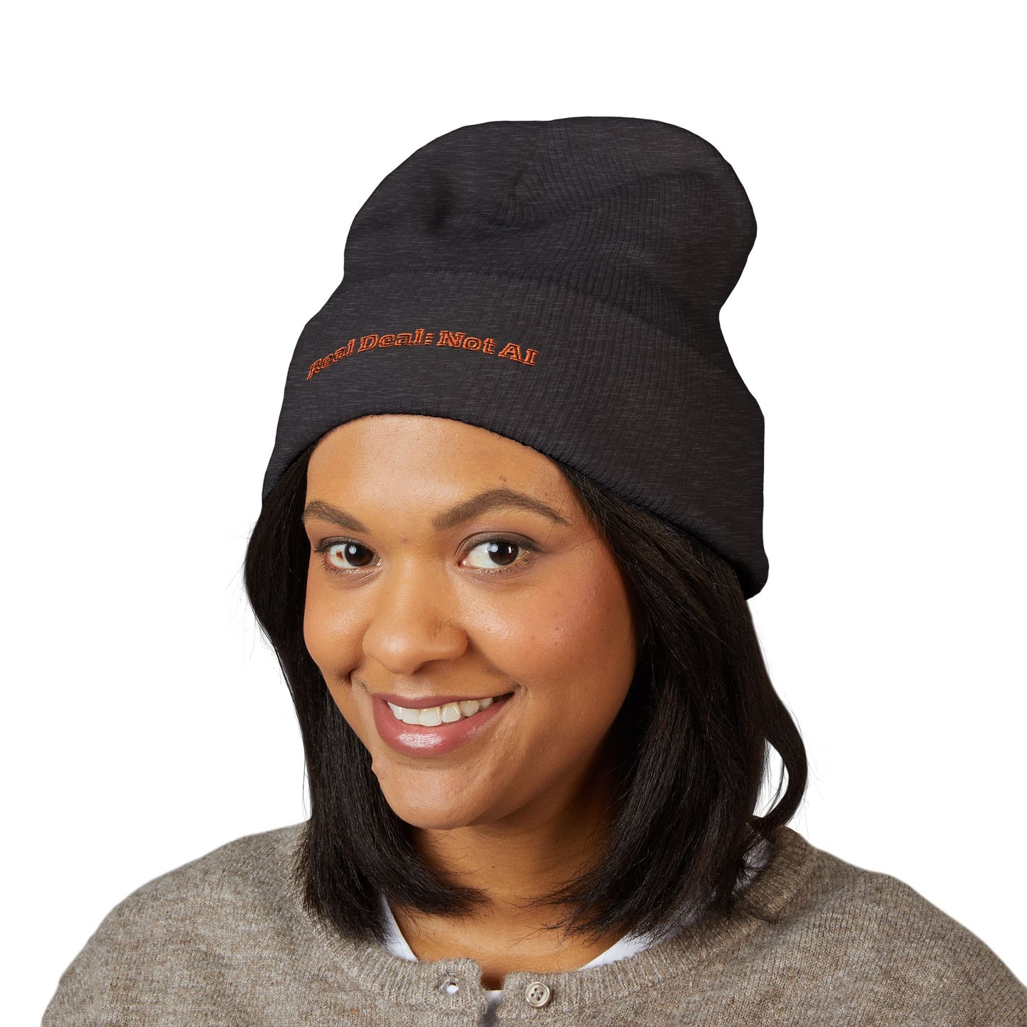 Real Deal Classic Cuffed Beanie (Embroidery)