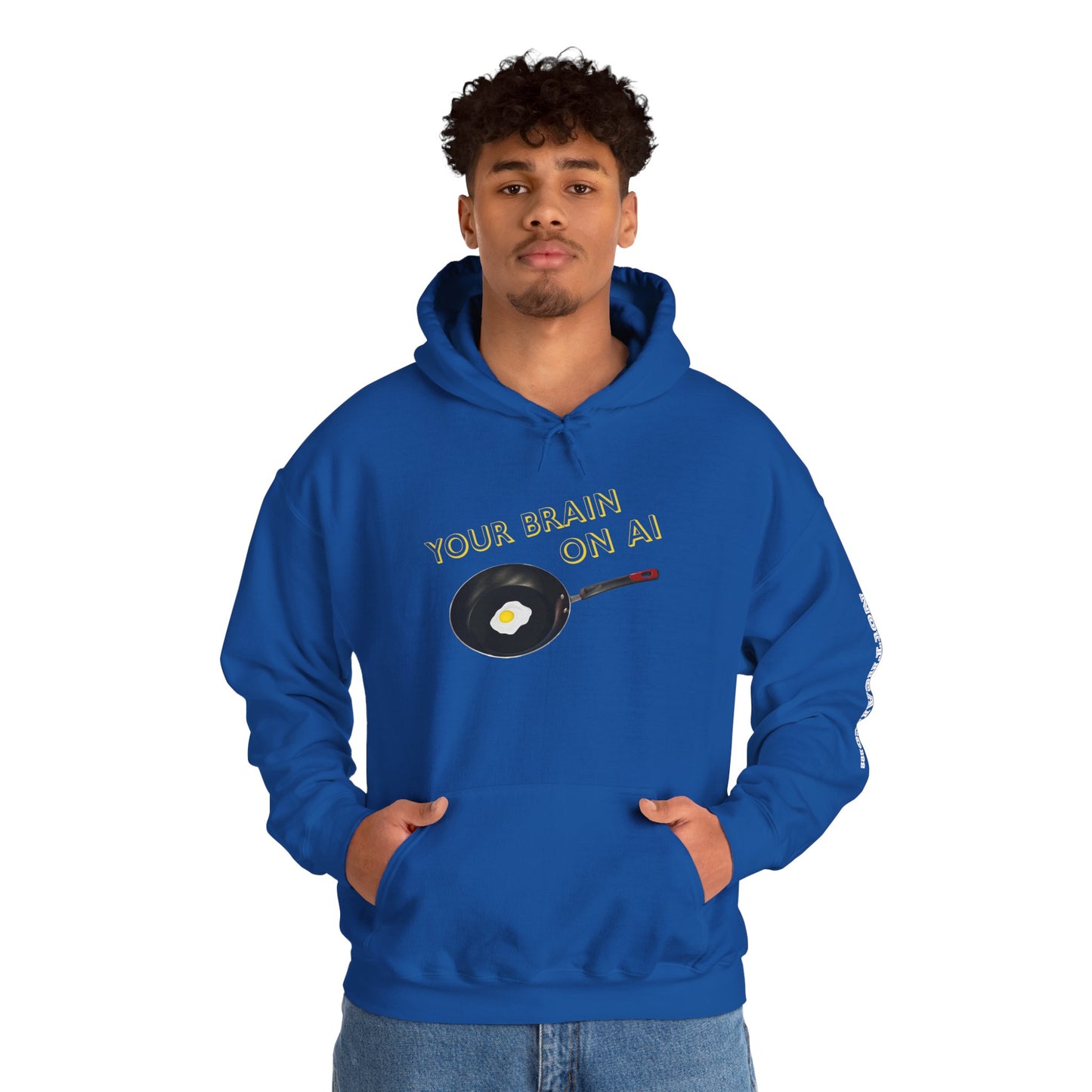 Your Brain on AI Hoodie
