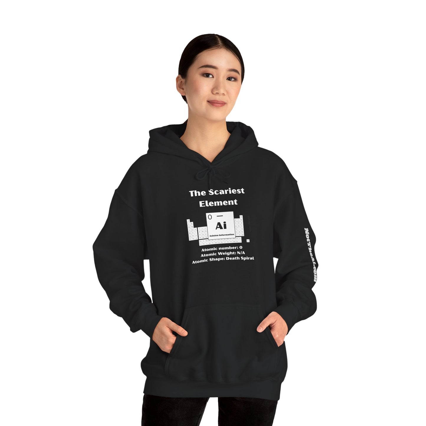 Scariest Element (White Text) Hoodie