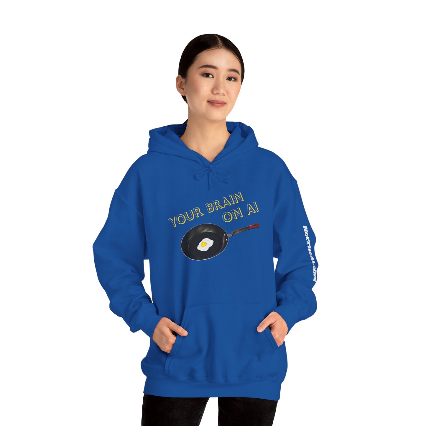 Your Brain on AI Hoodie