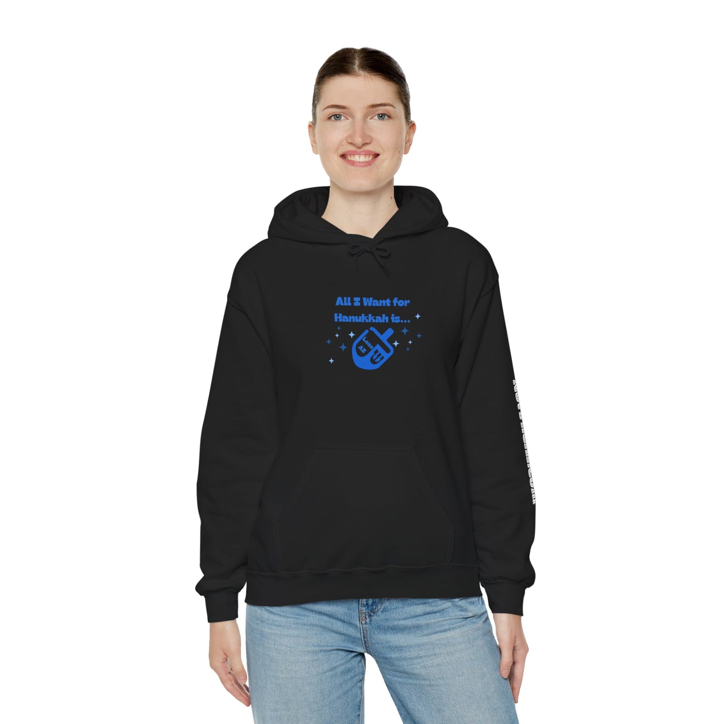 Less AI Dreidel Hoodie