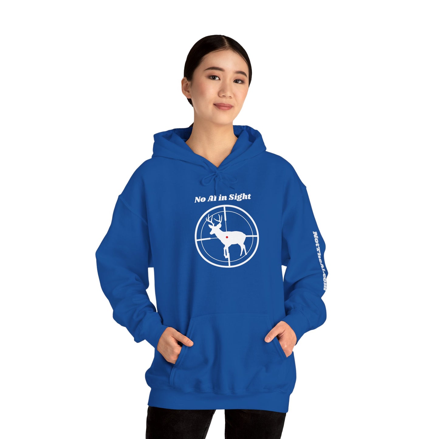 No AI Deer Hoodie