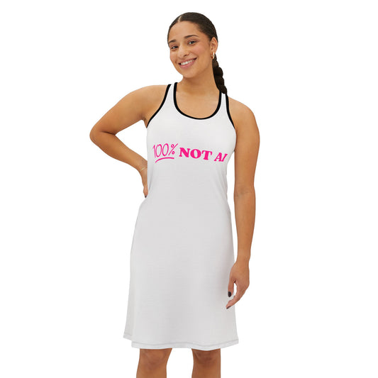 100% Not AI Racerback Nightgown