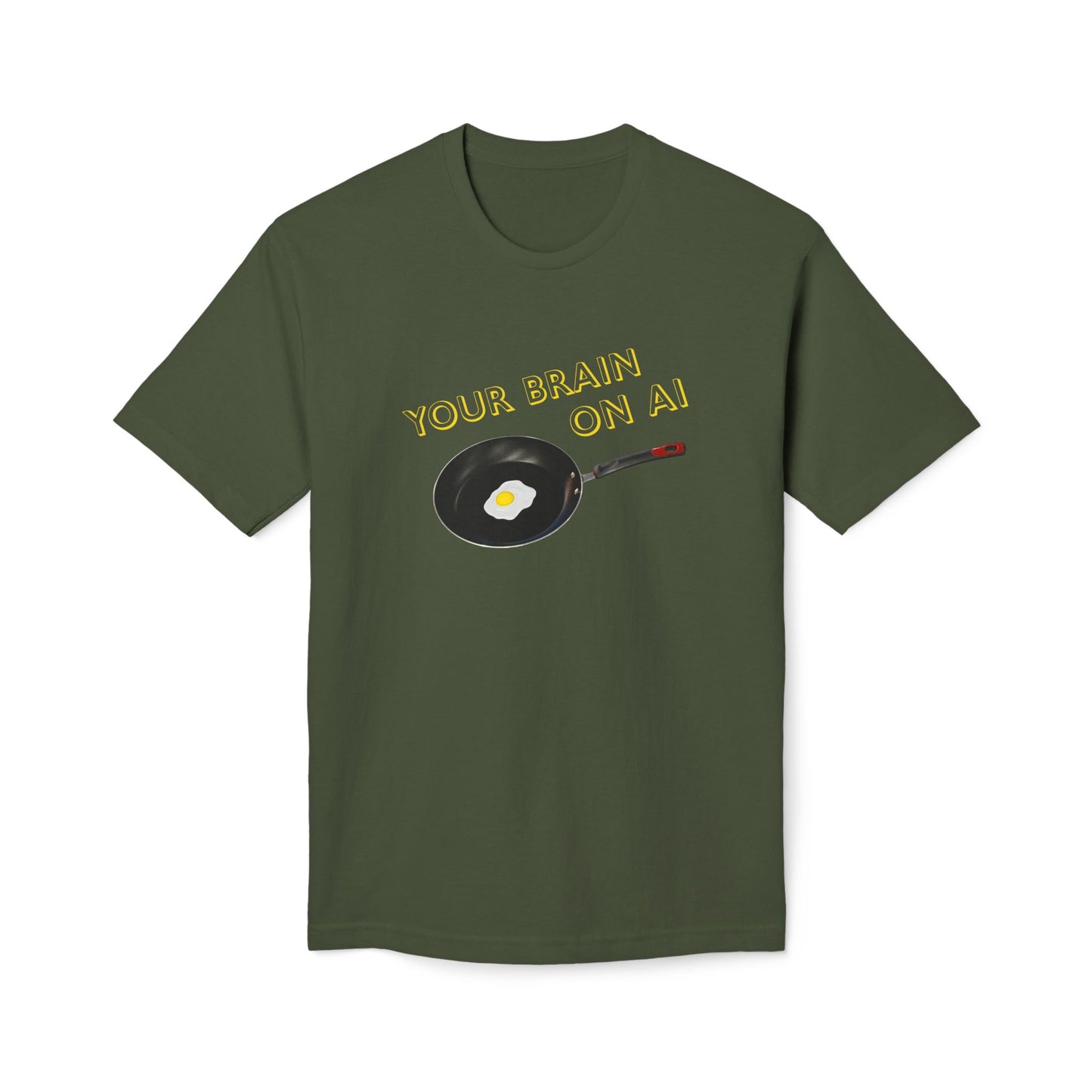 Your Brain on AI Short Sleeve T-Shirt (Made in US)