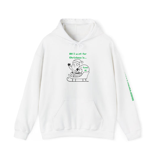 Less AI Santa Hoodie