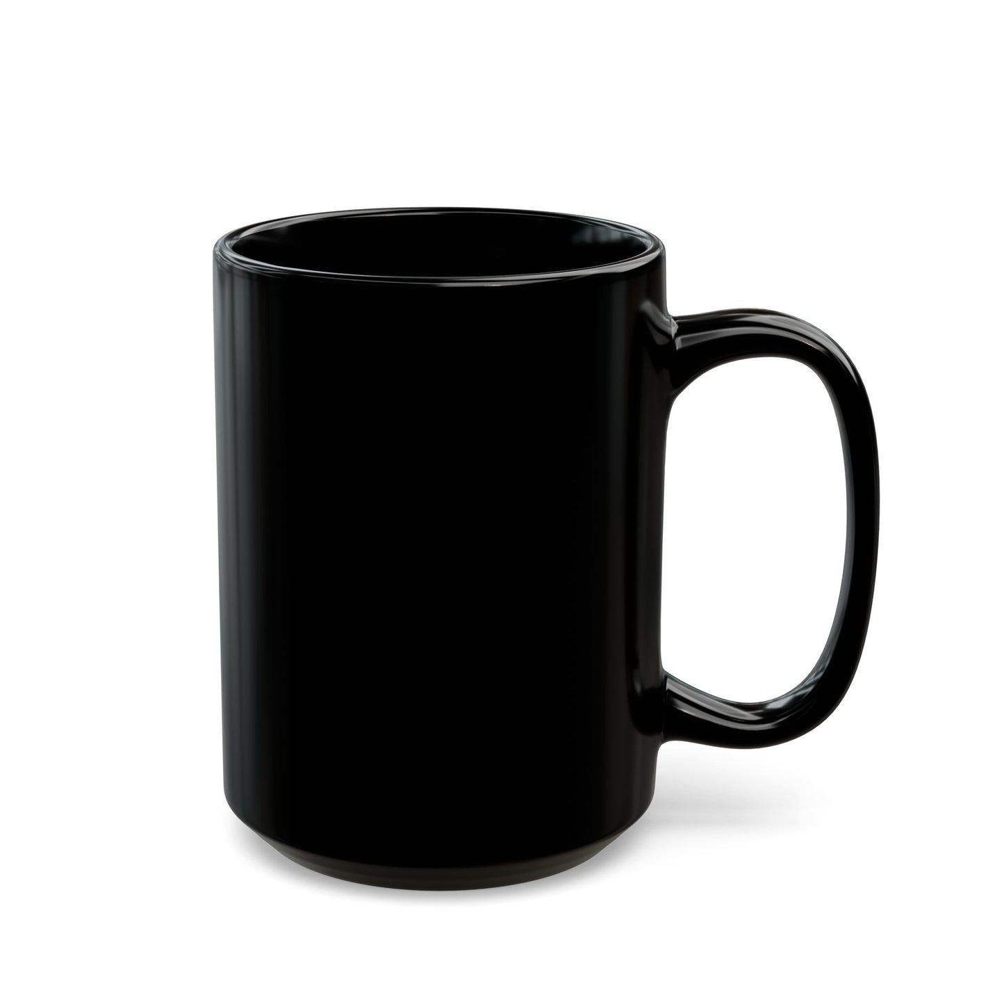 Not the AI! Black Mug (15oz)