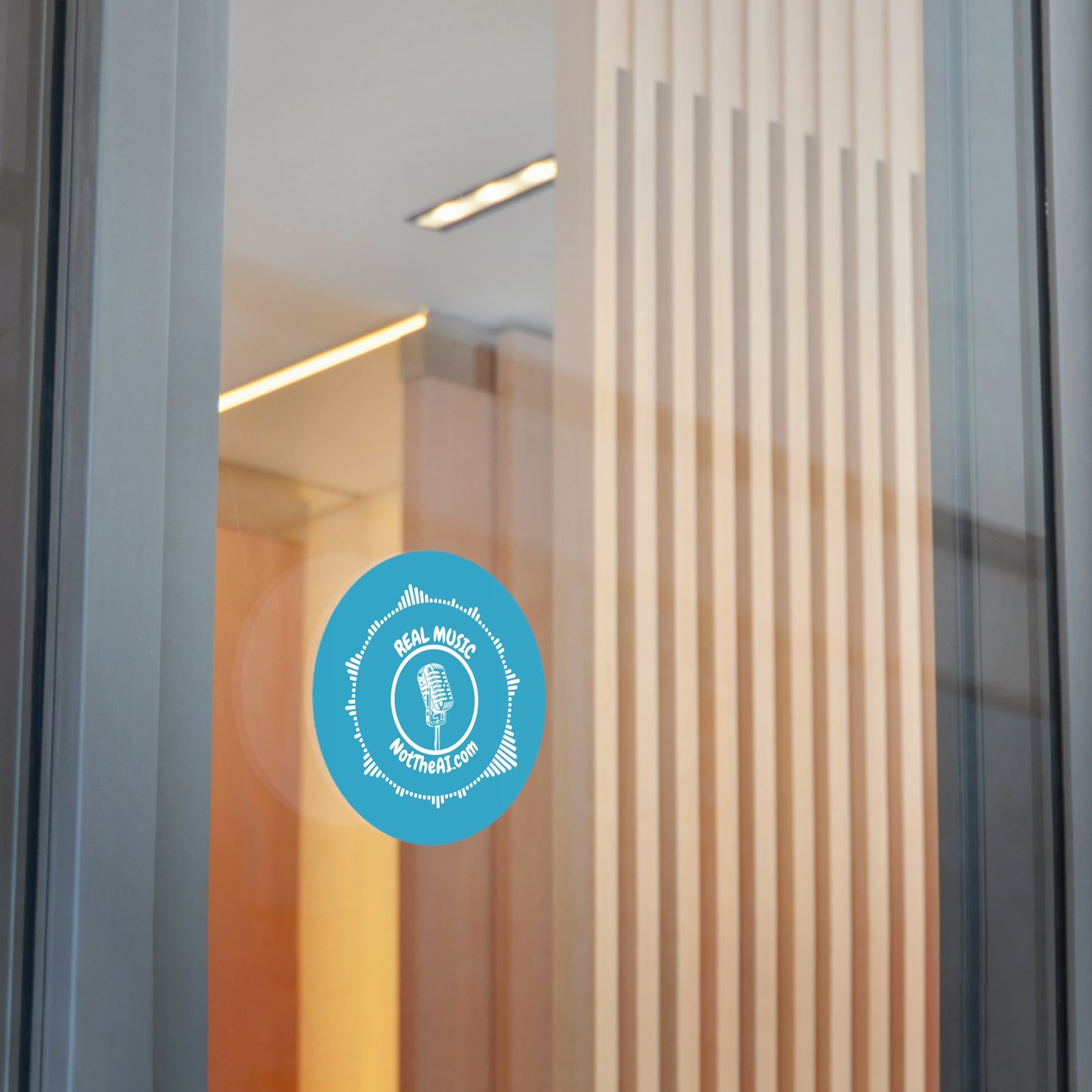 Real Music Vinyl Stickers