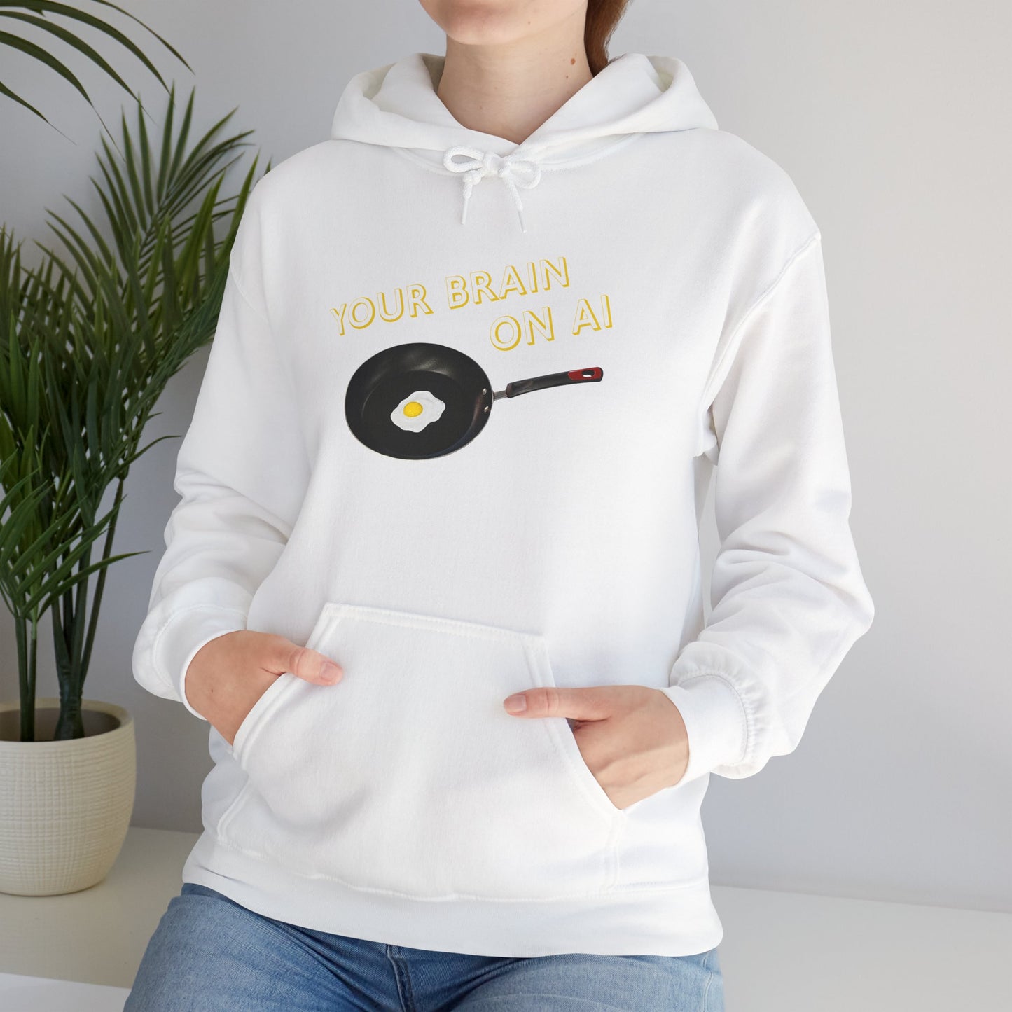 Your Brain on AI Hoodie