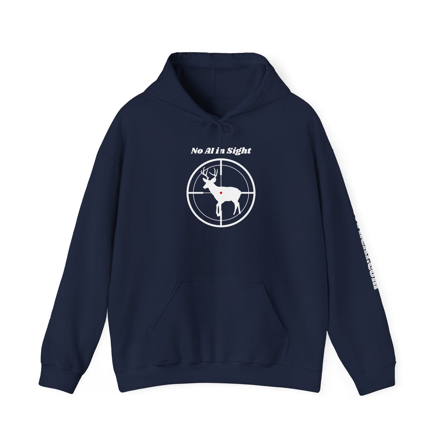 No AI Deer Hoodie