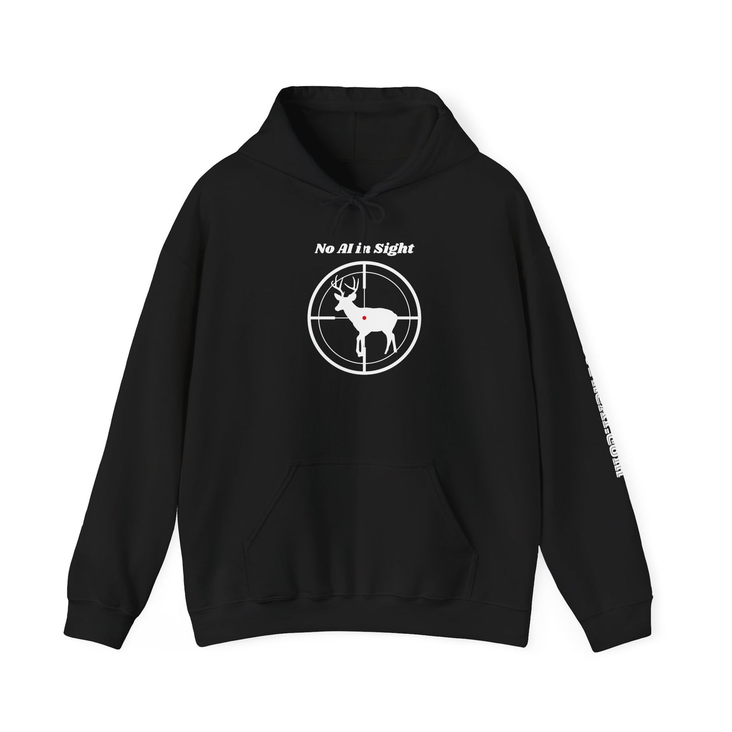 No AI Deer Hoodie