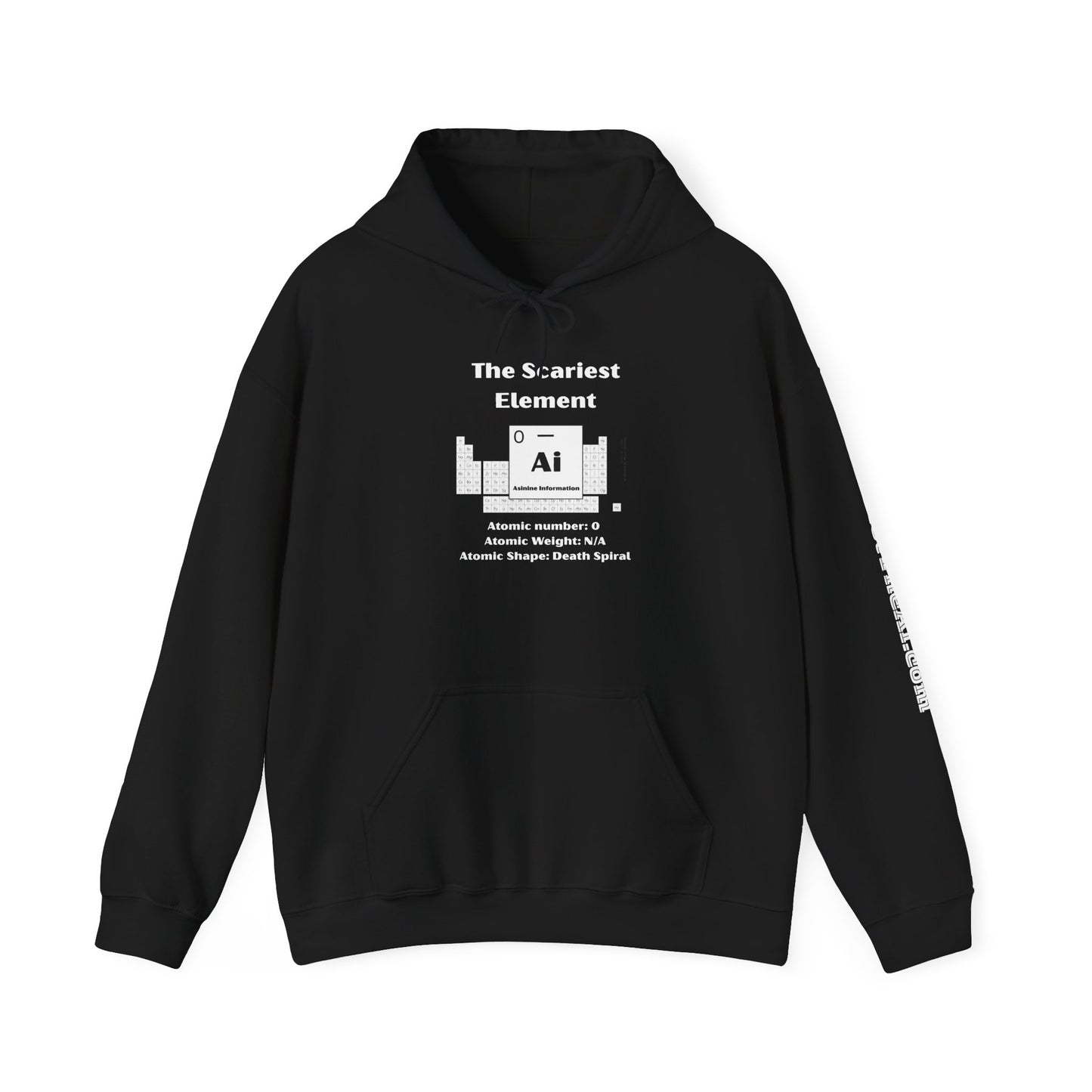 Scariest Element (White Text) Hoodie