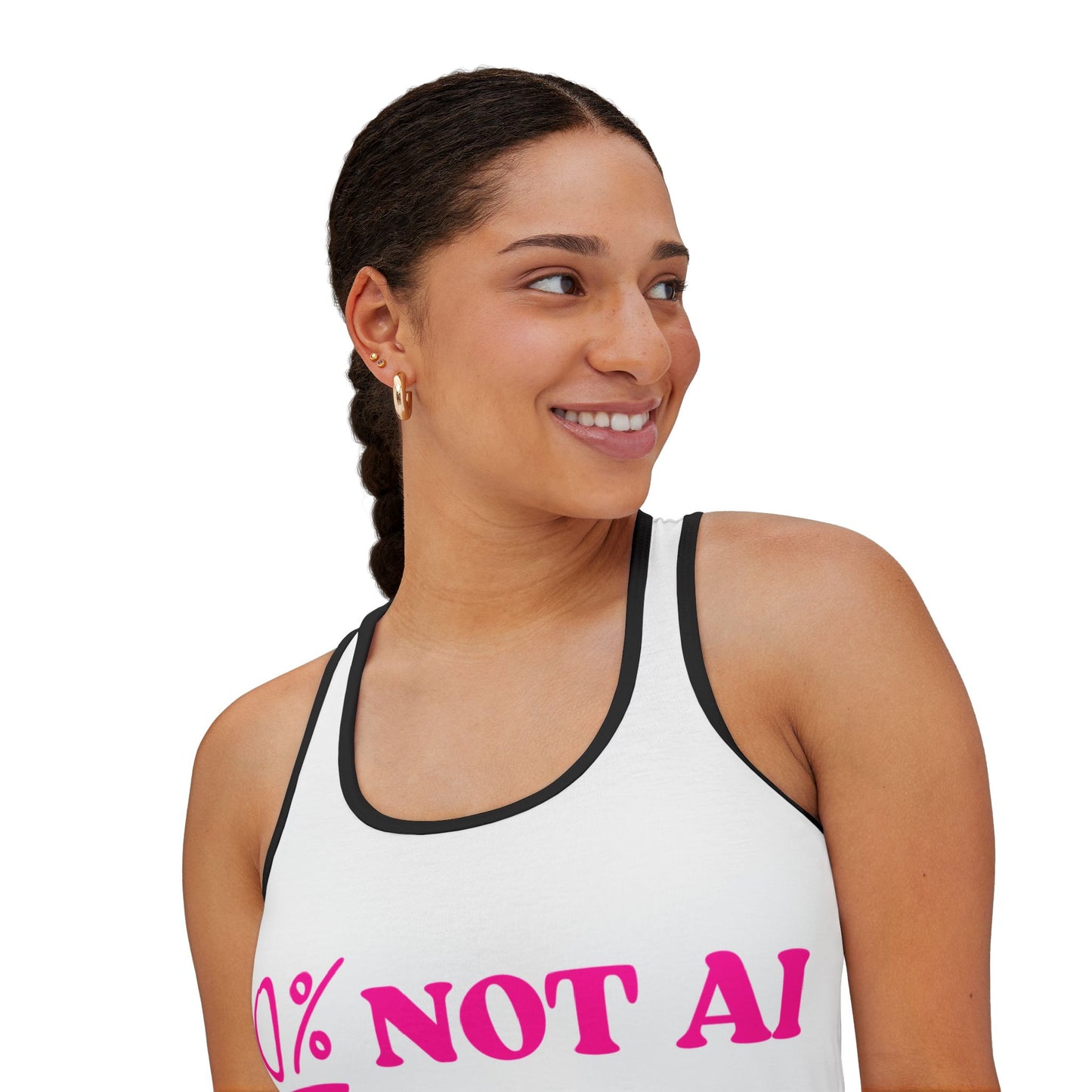 100 % Not AI Women's Tank Top