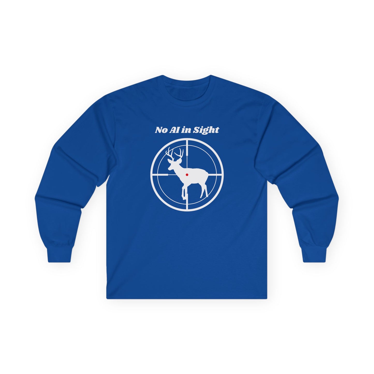 No AI Deer Long Sleeve T-Shirt