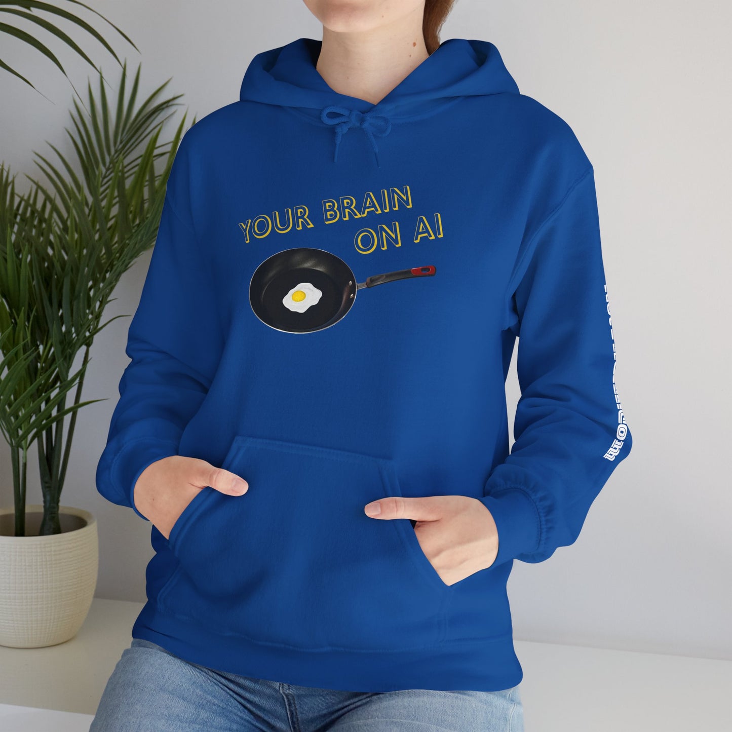 Your Brain on AI Hoodie