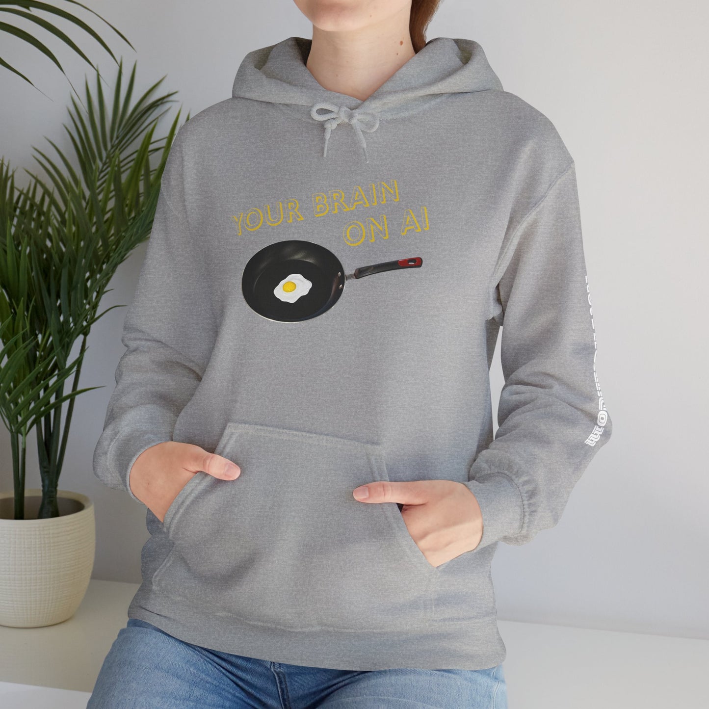 Your Brain on AI Hoodie