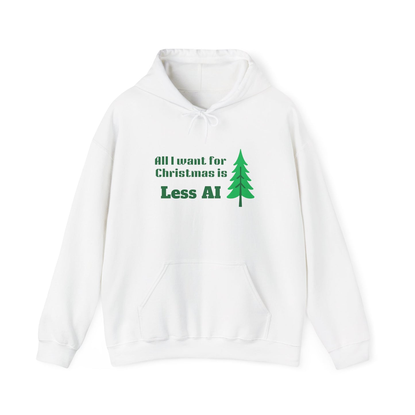 Less AI Skinny Tree Hoodie