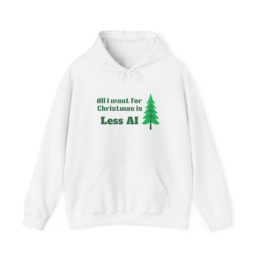 Less AI Skinny Tree Hoodie