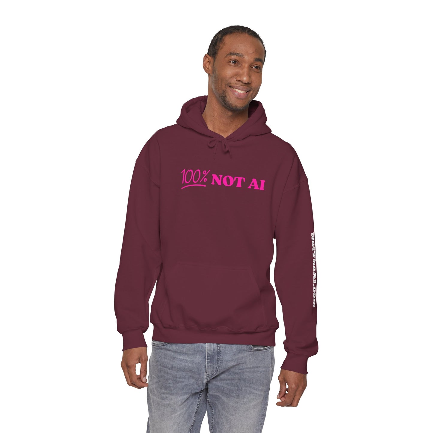 100% Not AI Hoodie