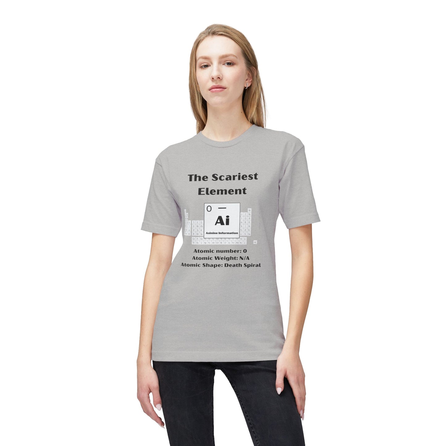 Scariest Element Short Sleeve T-Shirt, Made in US