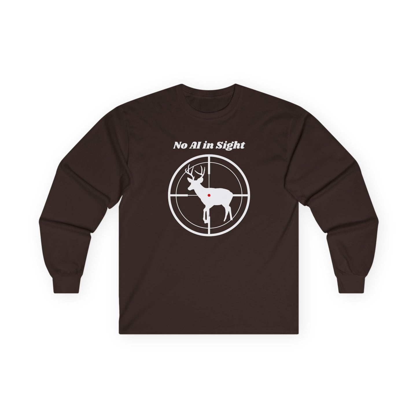 No AI Deer Long Sleeve T-Shirt