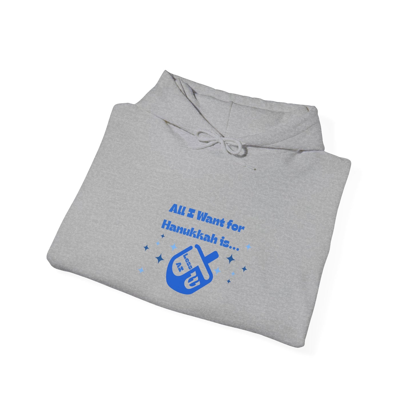 Less AI Dreidel Hoodie