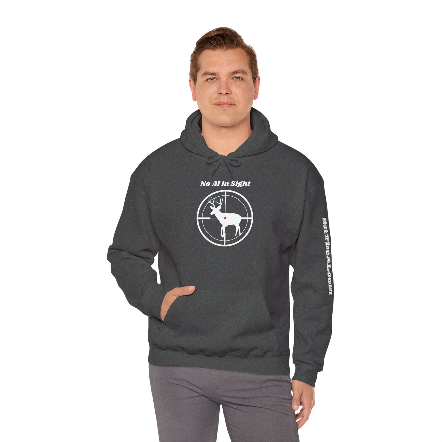 No AI Deer Hoodie
