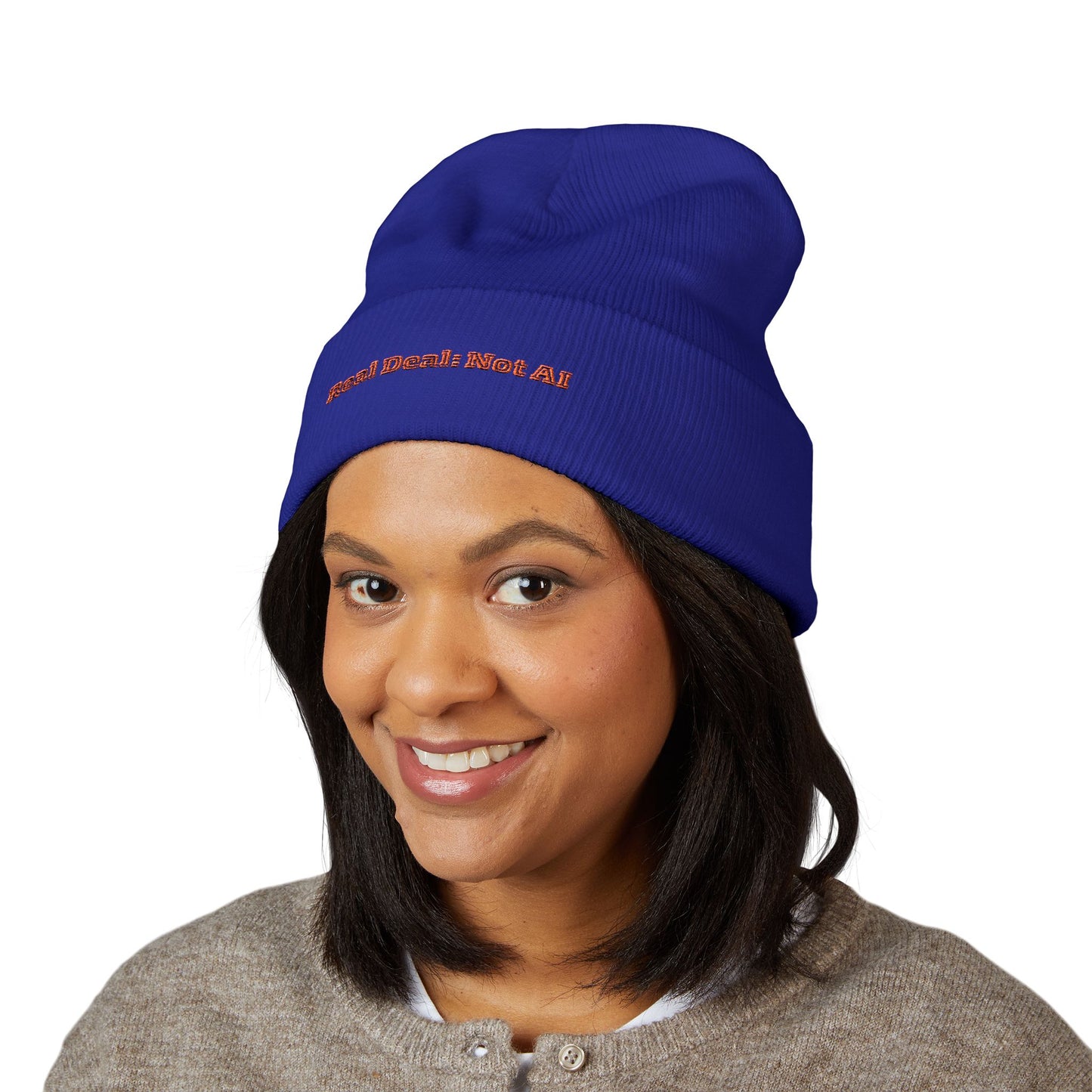 Real Deal Classic Cuffed Beanie (Embroidery)