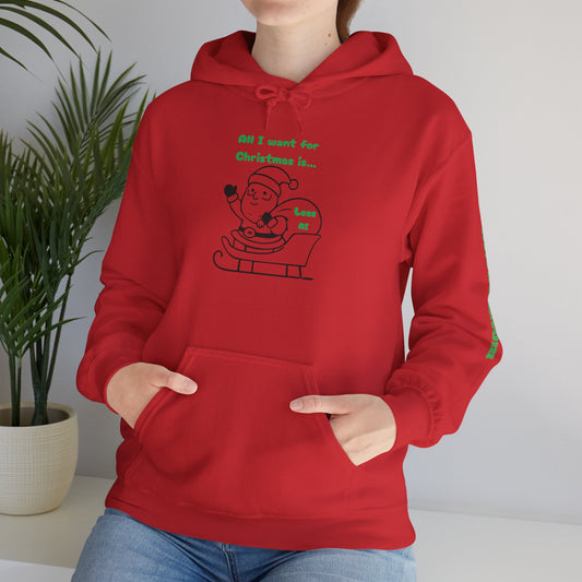 Less AI Santa Hoodie