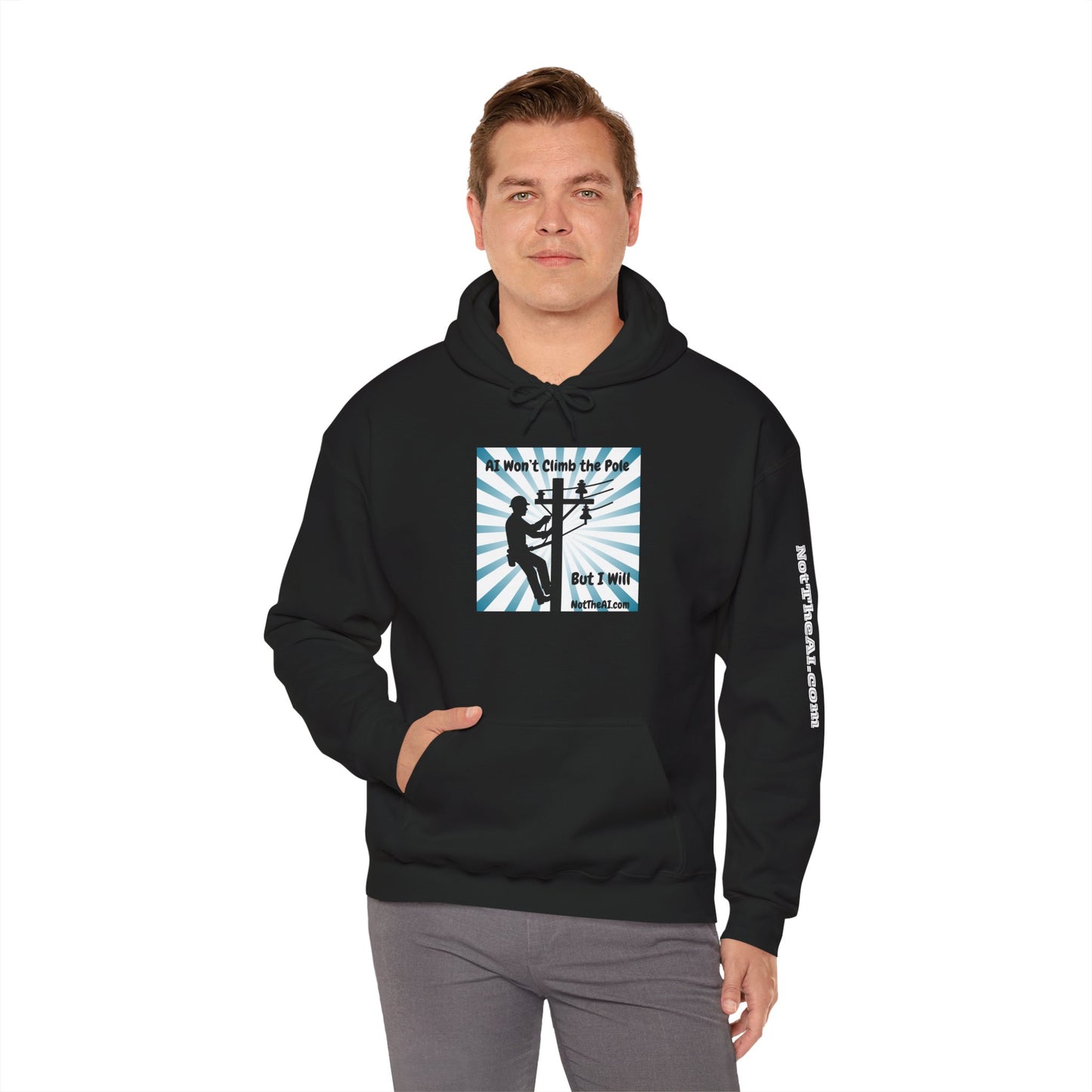 Not AI Lineman Hoodie