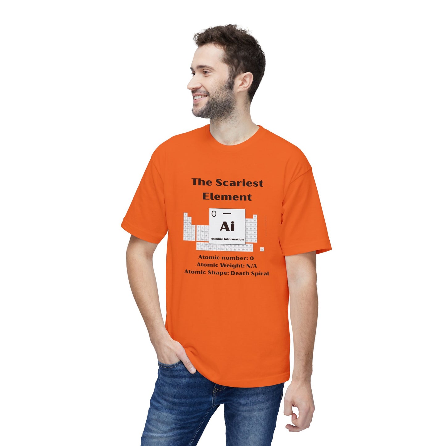 Scariest Element Short Sleeve T-Shirt, Made in US