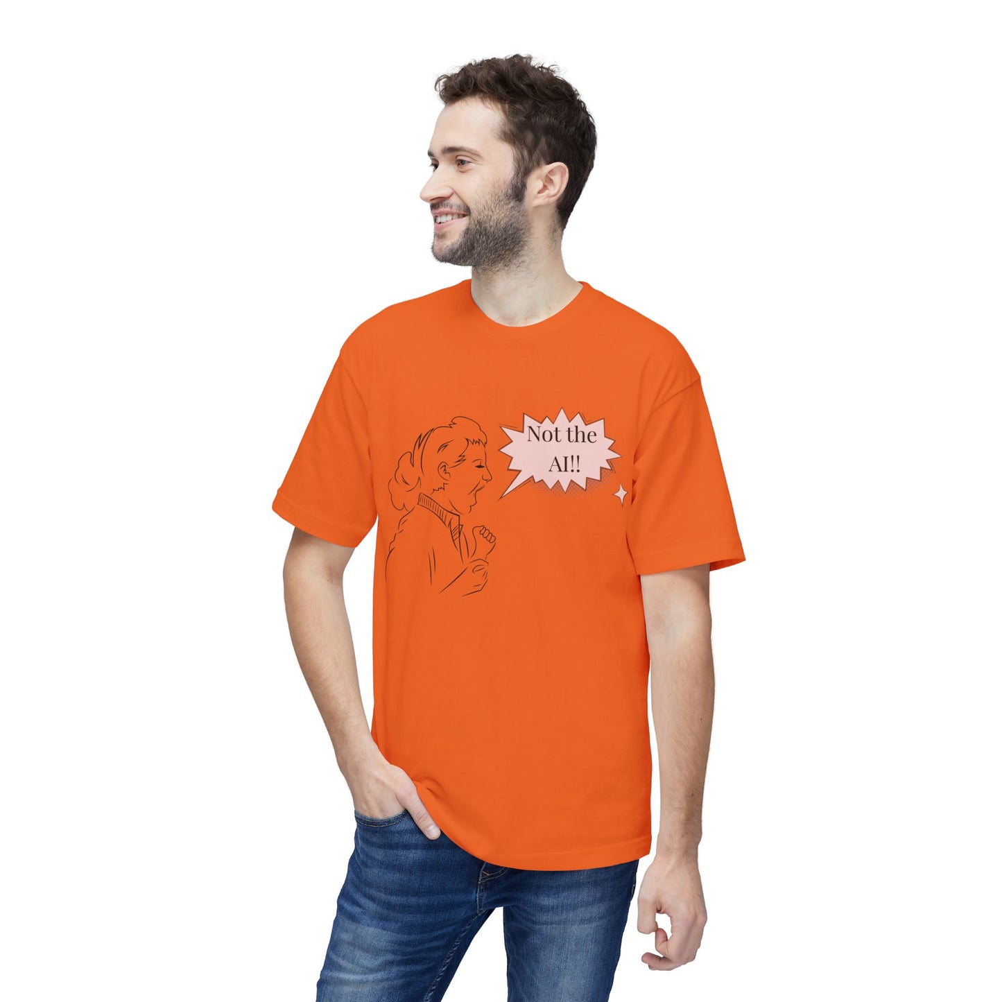 Not the AI! Short Sleeve T-Shirt (Made in US)