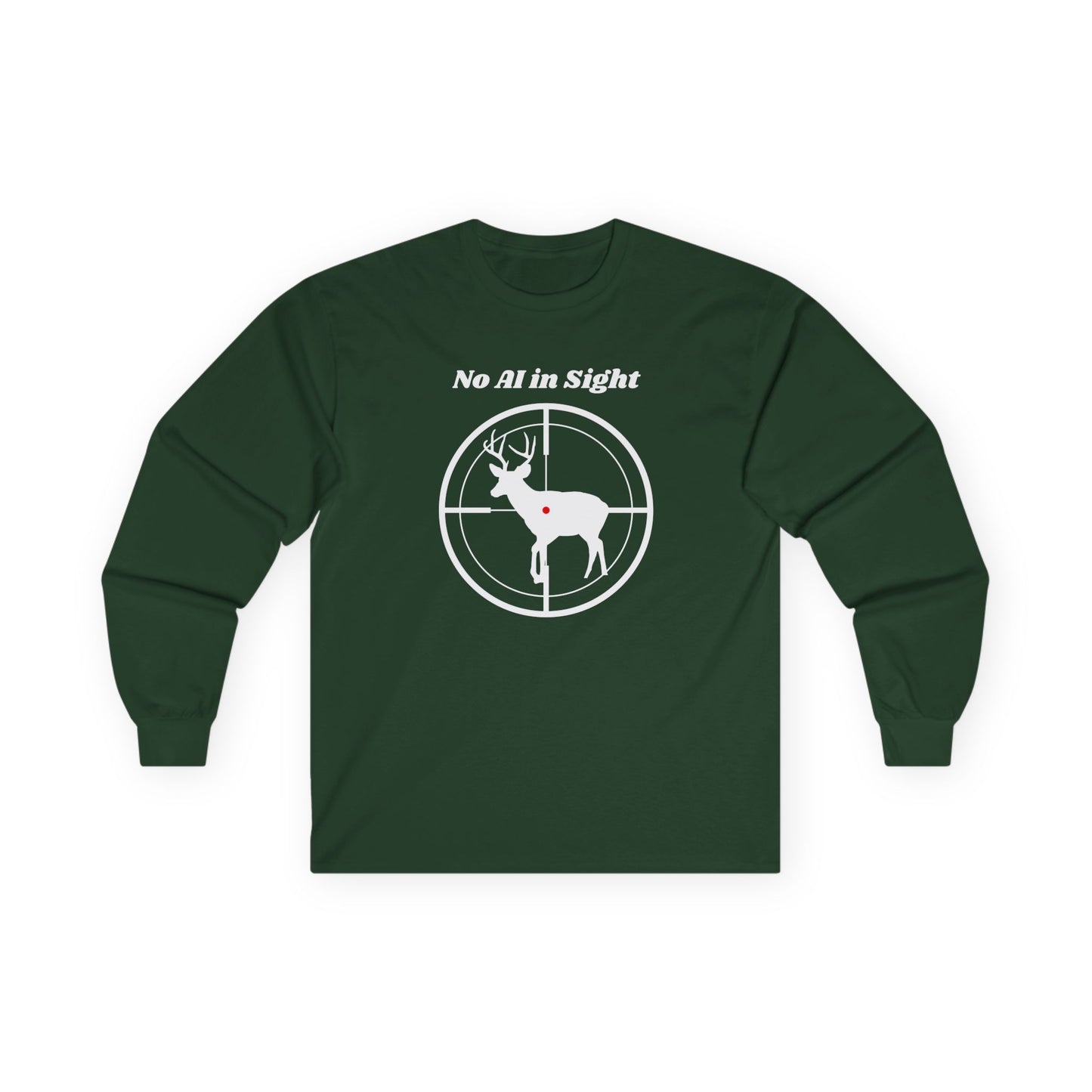 No AI Deer Long Sleeve T-Shirt