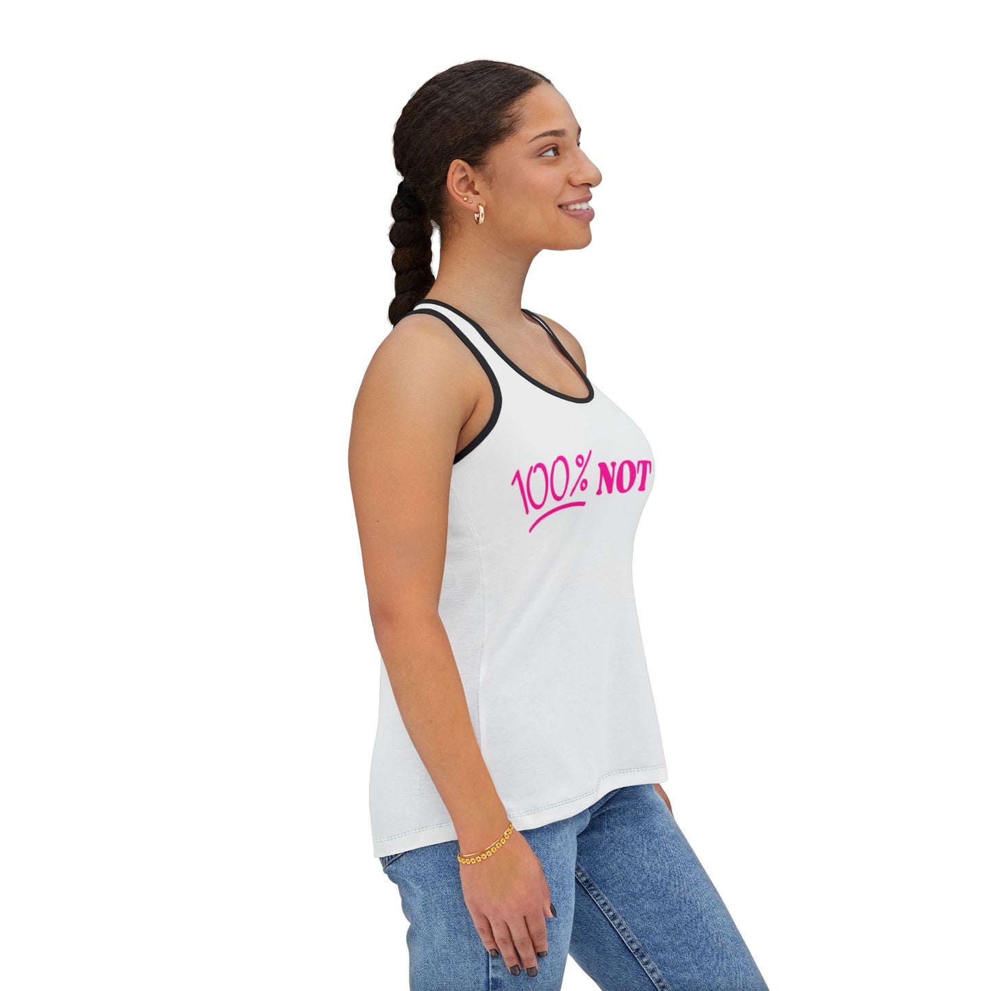 100 % Not AI Women's Tank Top