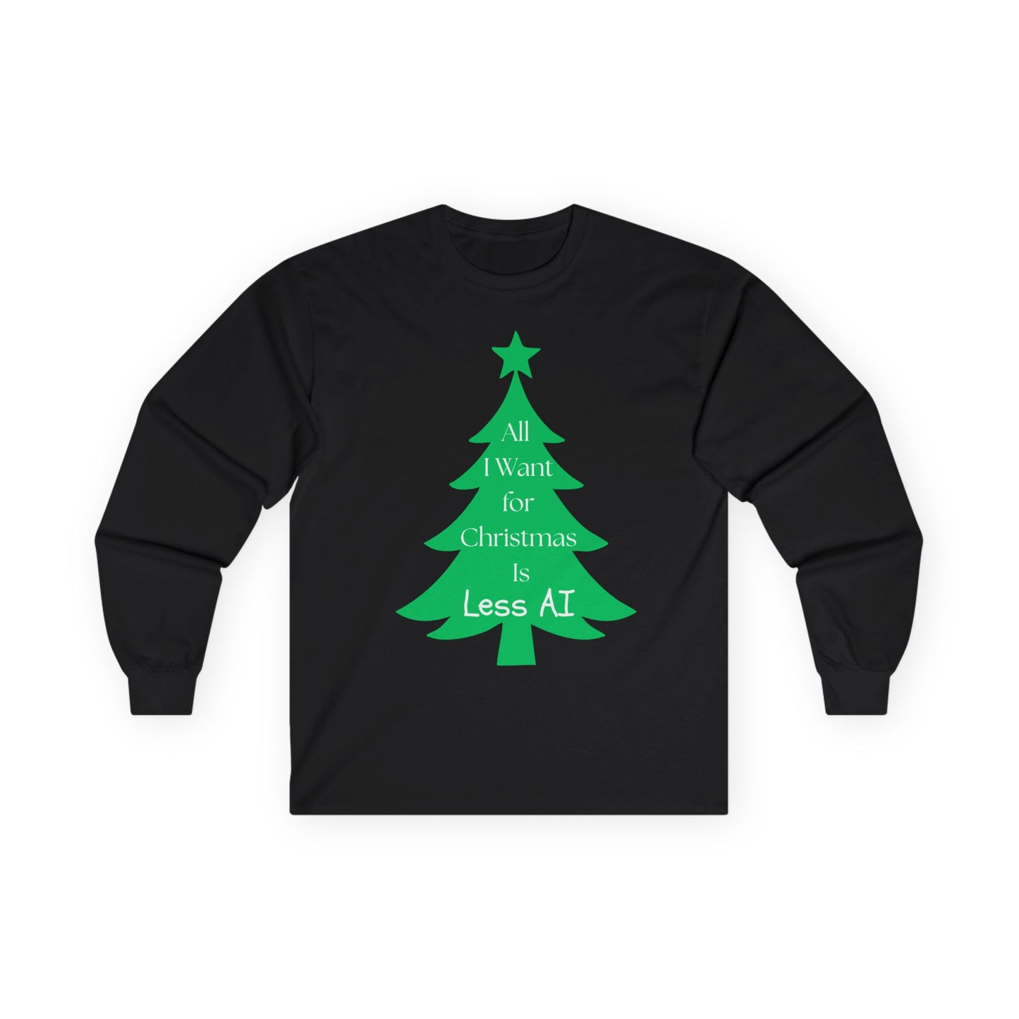 Less AI - Tree Long Sleeve T-Shirt