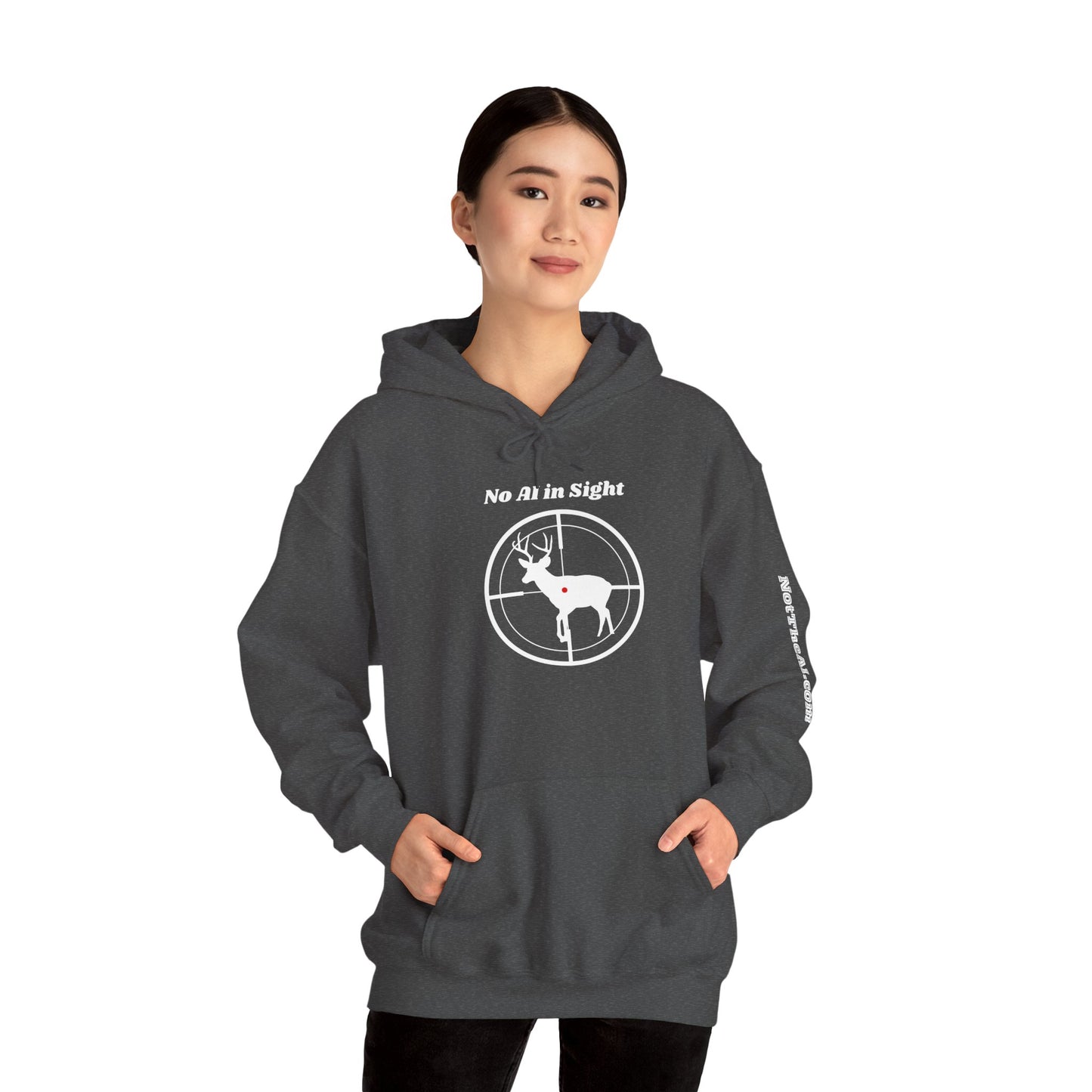 No AI Deer Hoodie