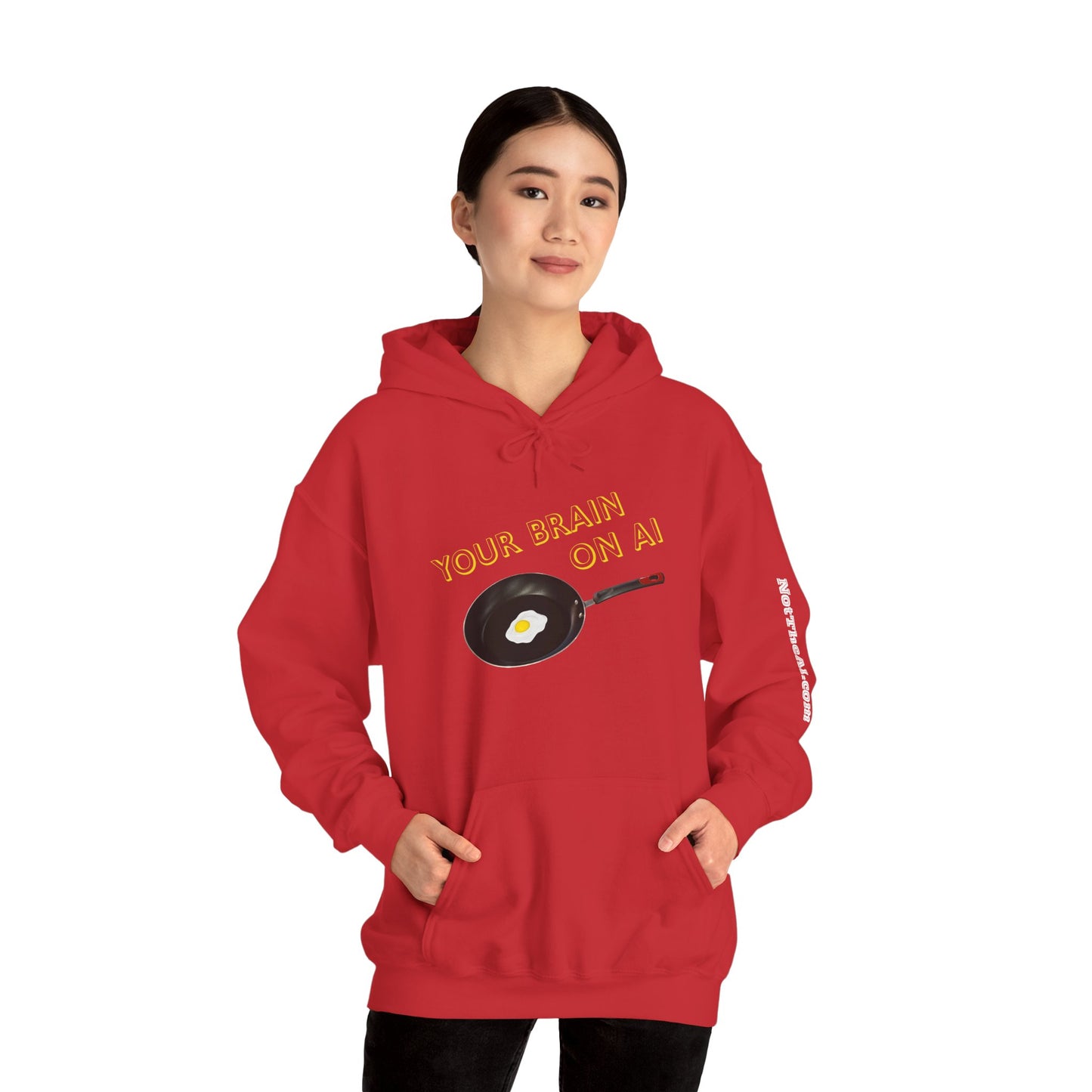 Your Brain on AI Hoodie