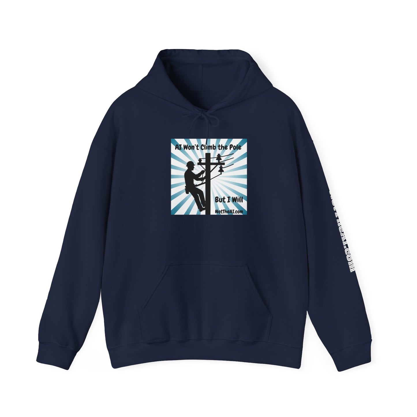Not AI Lineman Hoodie