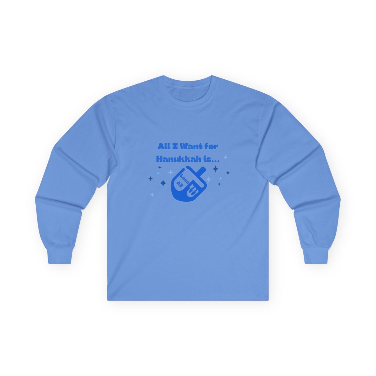 Less AI Dreidel Long Sleeve T-Shirt