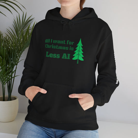 Less AI Skinny Tree Hoodie