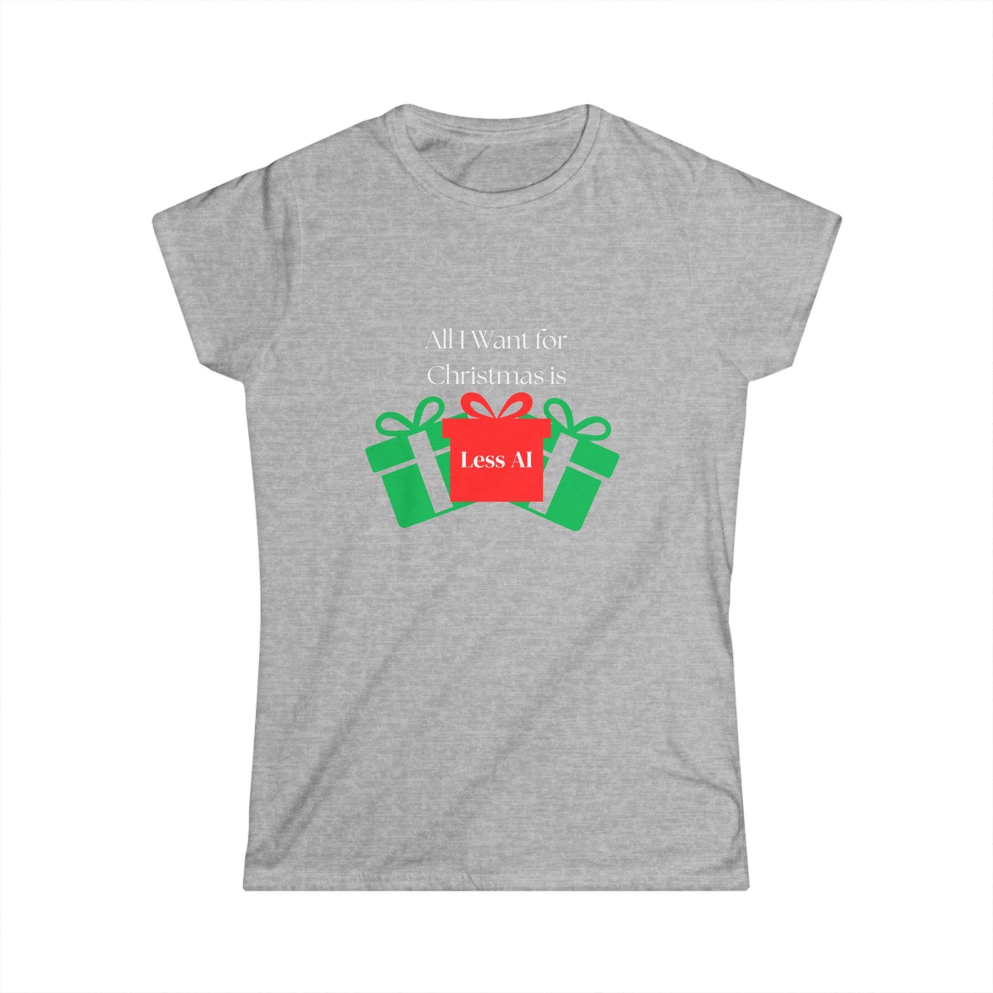 Less AI Gift Women's Tee